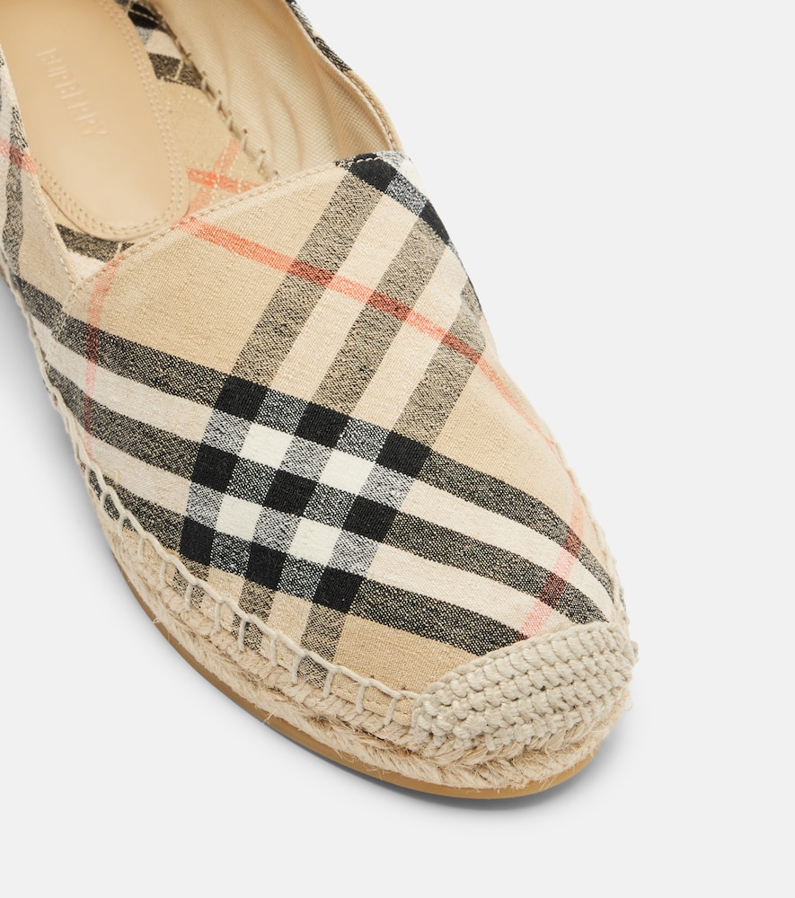  Burberry Burberry Burberry Check Espadrilles 