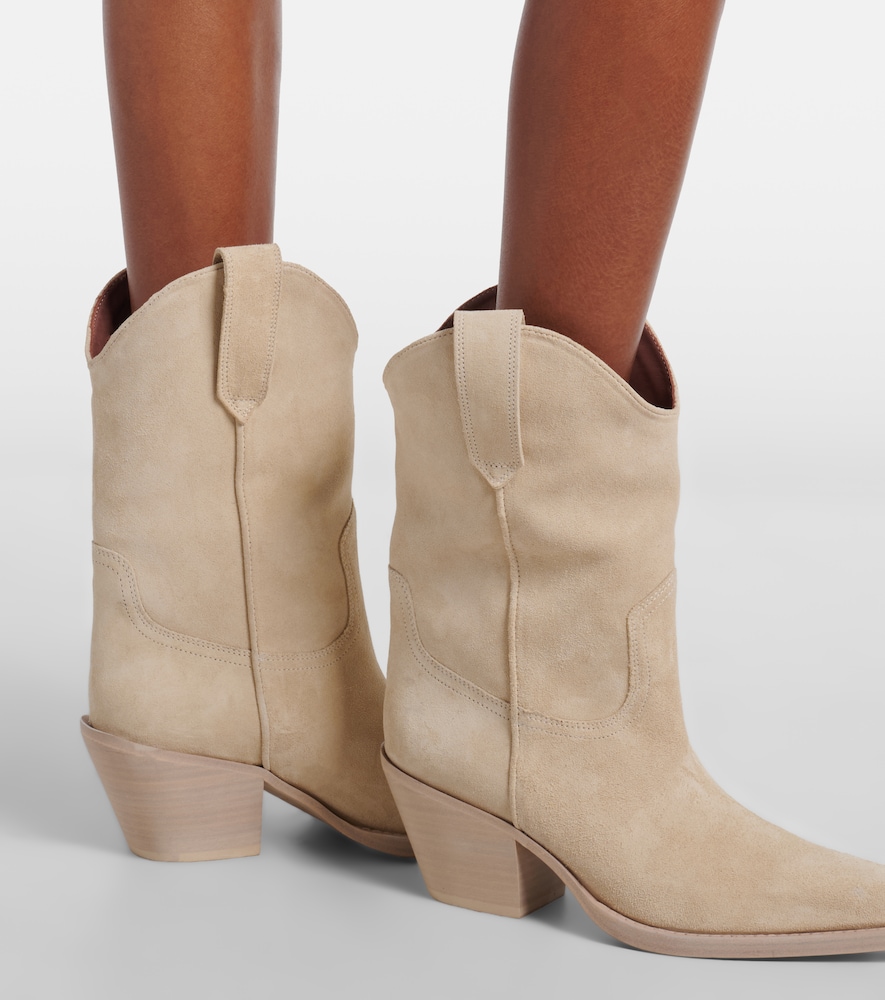 Paris Texas Dakota suede ankle boots
