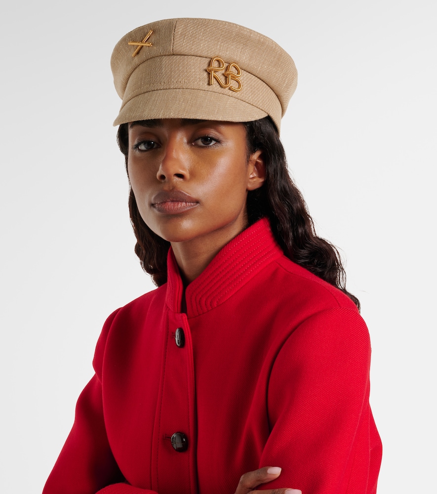 Ruslan Baginskiy Monogram newsboy cap