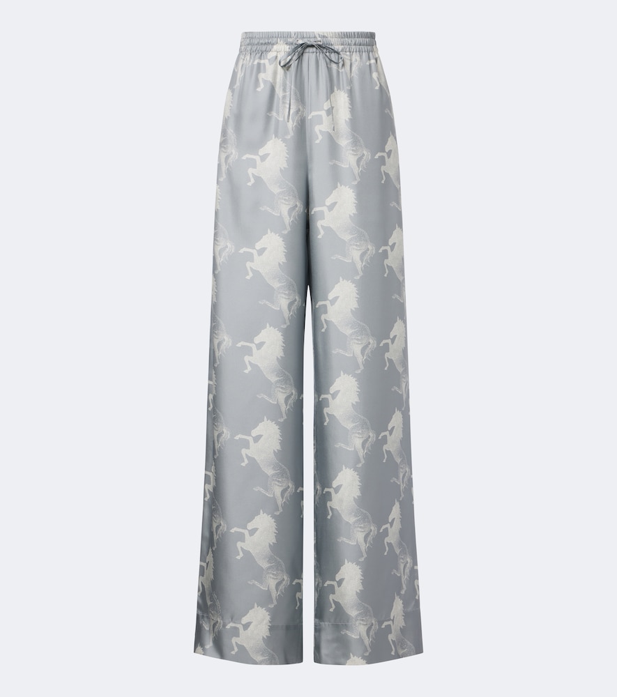 Stella McCartney Pantalon ample en satin de soie 890 €