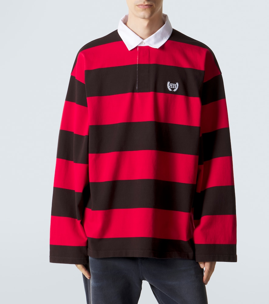  Balenciaga Balenciaga Oversized-polohemd Aus Baumwoll-jersey 