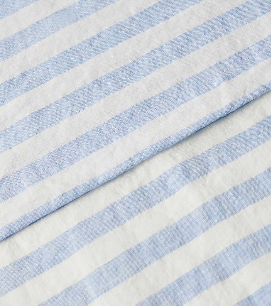  Once Milano Once Milano Striped Linen Tablecloth 