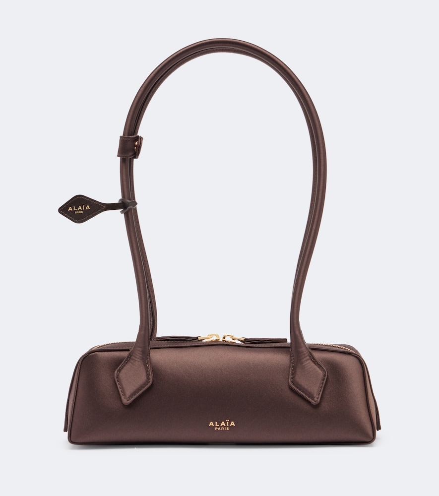 Alaïa Schultertasche Le Tekel Small aus Satin