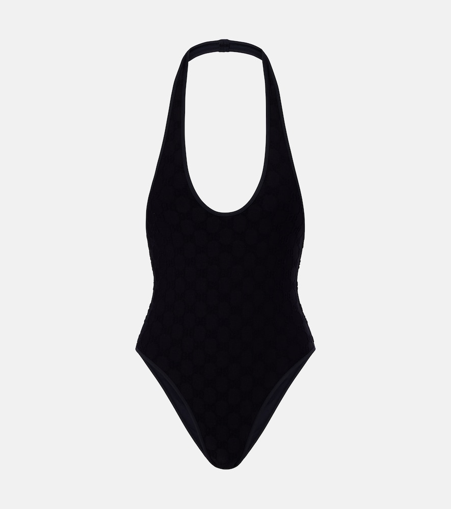 Costume intero in jersey con spugna GG