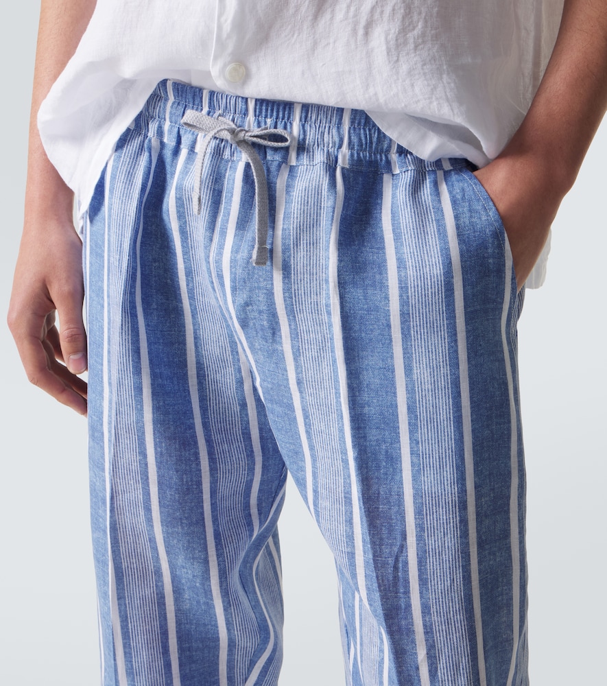  Fedeli Fedeli Gerade Hose Aus Leinen 
