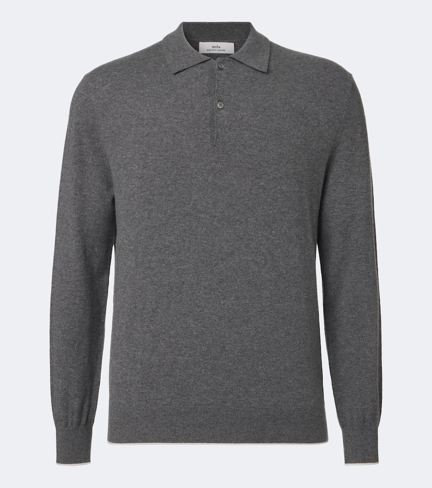 Mr Swansea Cashmere Polo Sweater