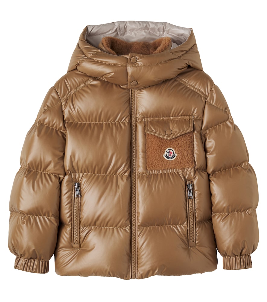 Moncler Enfant Beige Yule Down Jacket Y Size 12 - Mytheresa