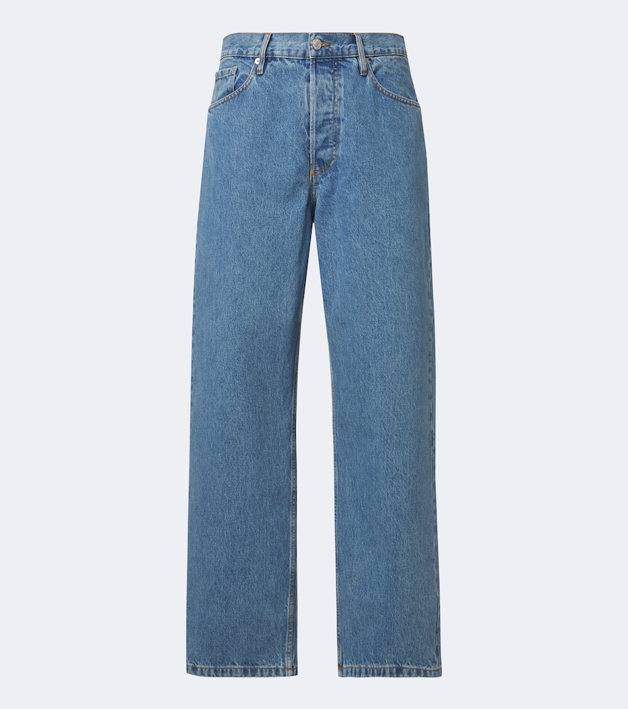 Dries Van Noten Wide-leg Jeans In Blue