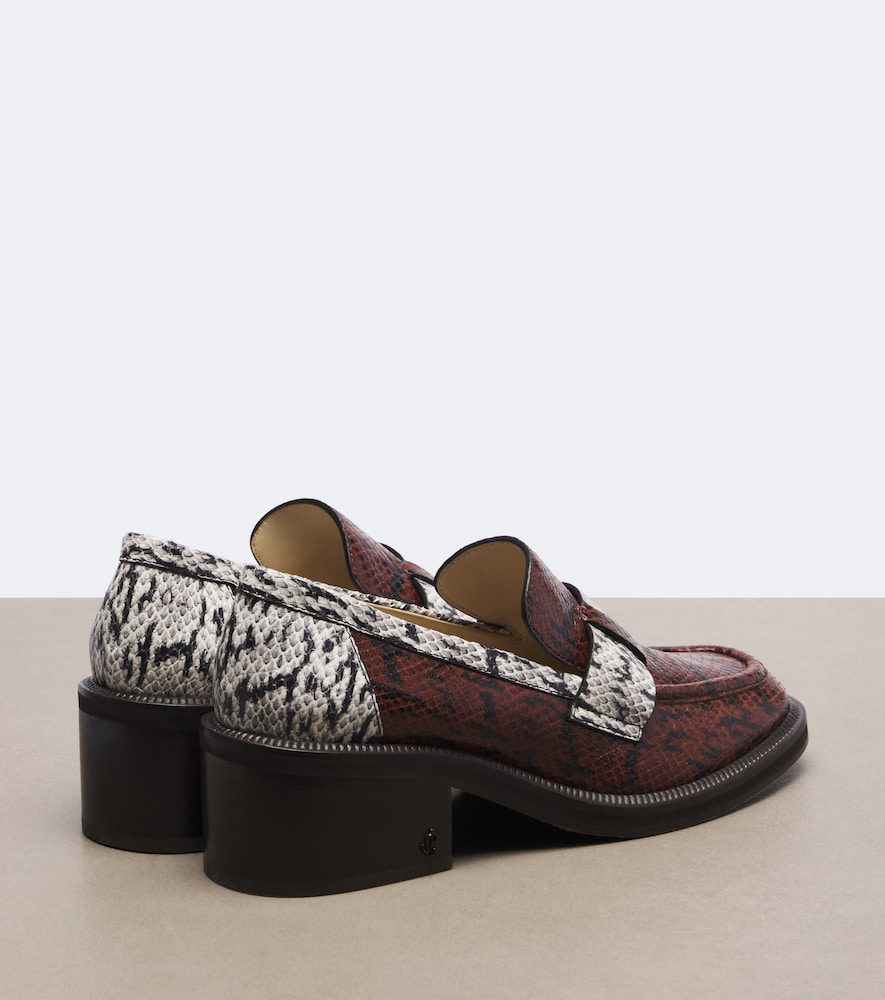Tylor Snake-Effect Loafer