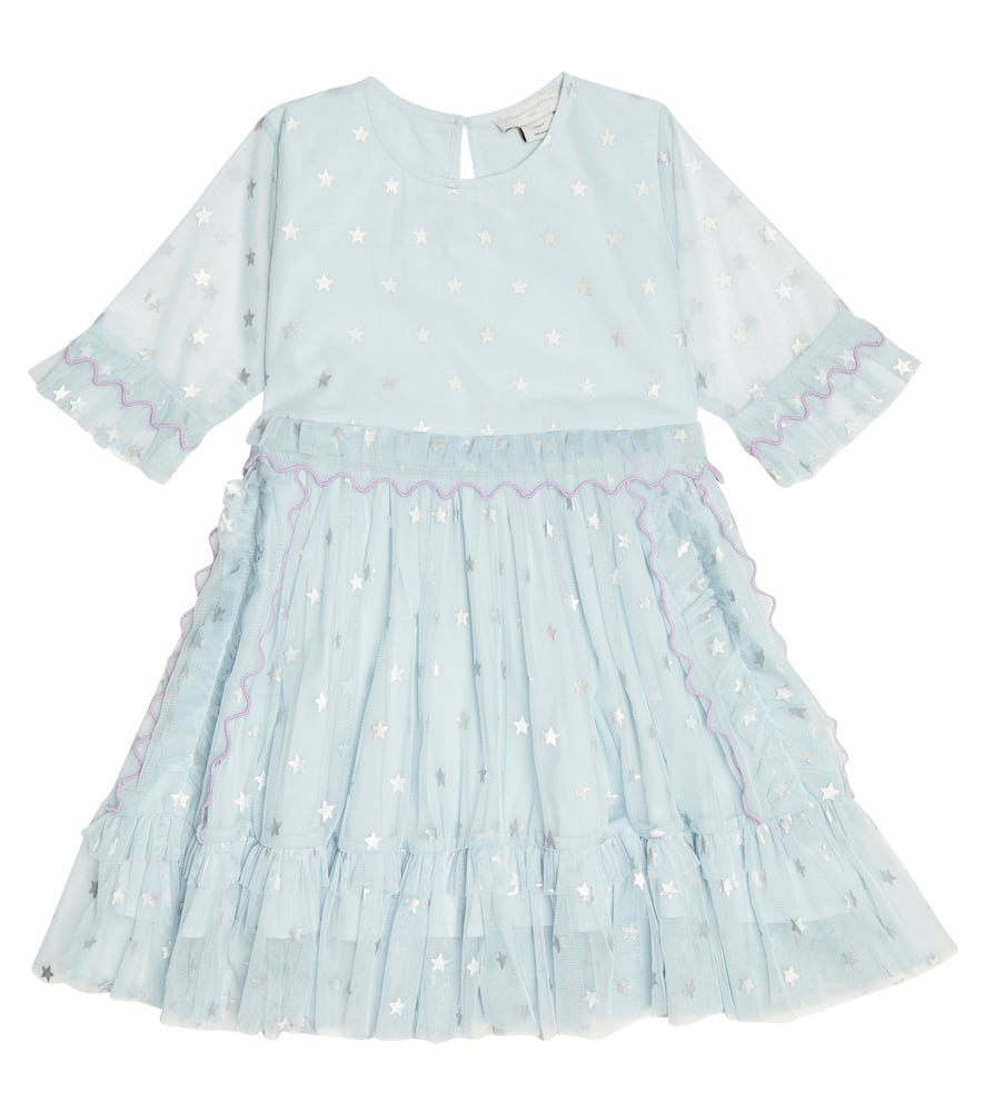 Stella McCartney Kids Printed tulle dress