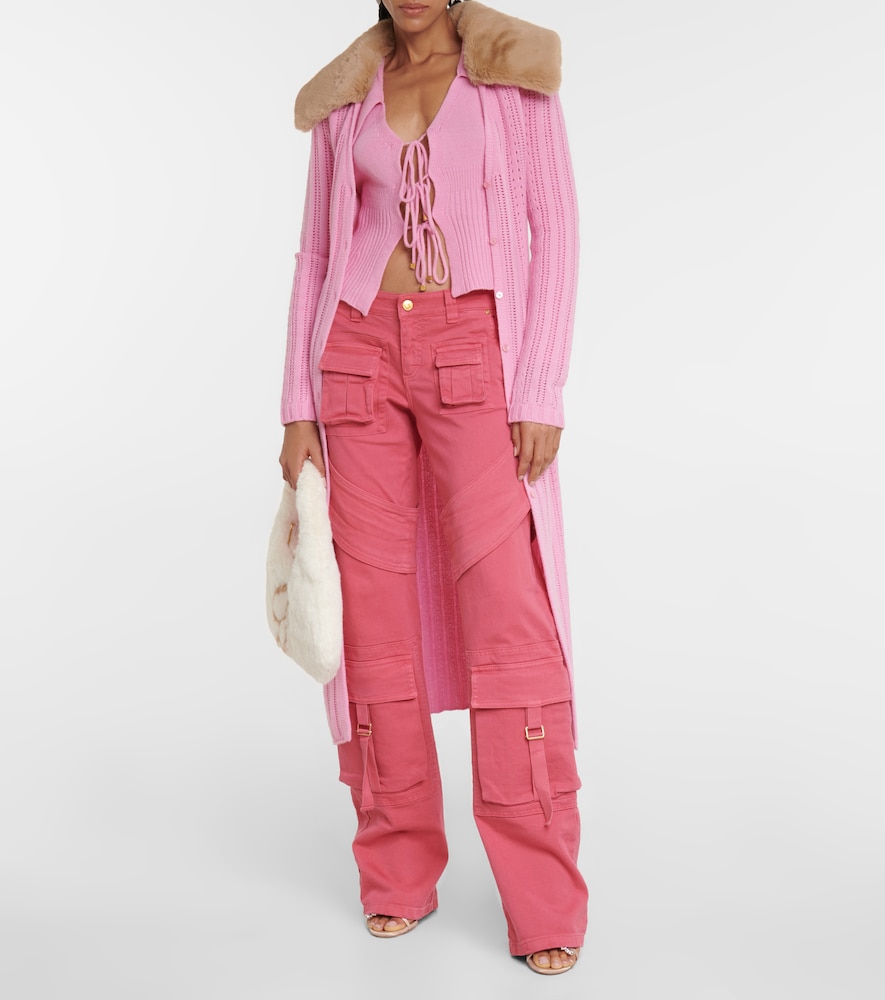 Blumarine Denim cargo pants