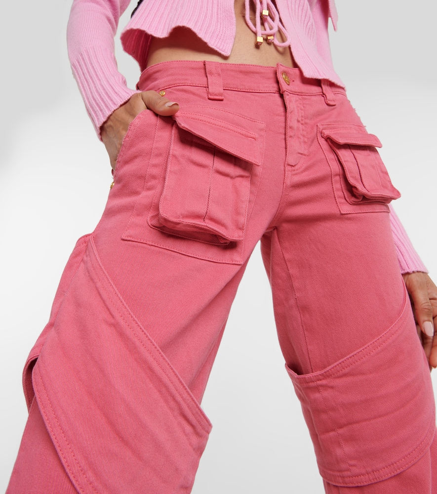  Blumarine Blumarine Denim Cargo Pants 