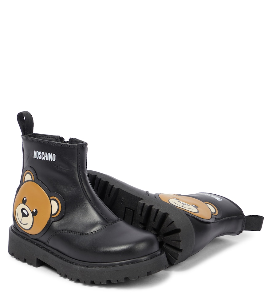  Moschino Kids Moschino Kids Stiefel Aus Leder 