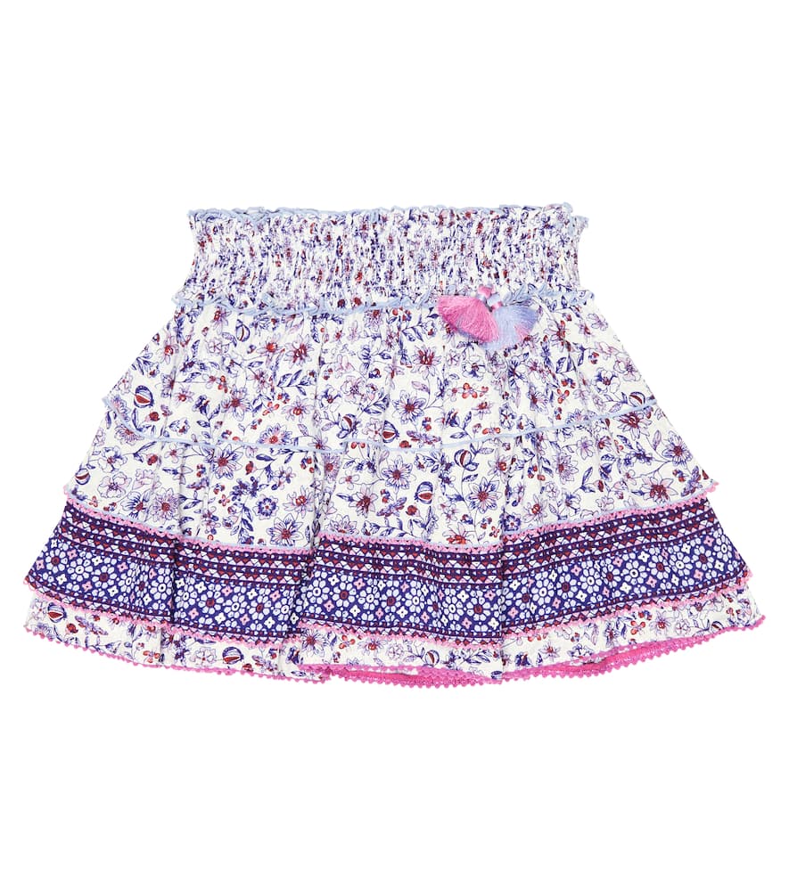 Poupette St Barth Kids Ariel floral skirt