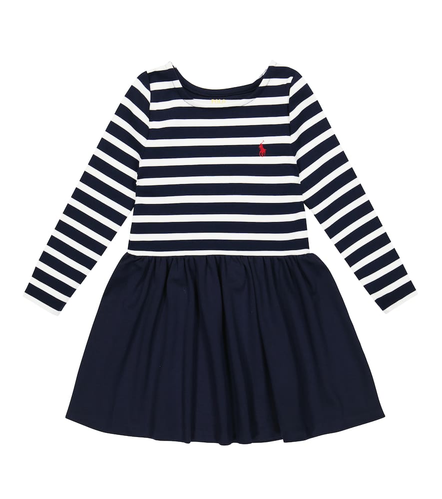 Polo Ralph Lauren Kids Striped cotton jersey dress