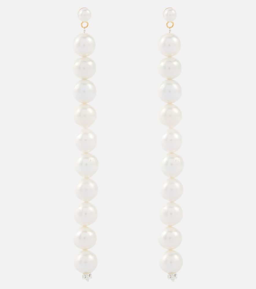 Magda Butrym Pearl drop earrings
