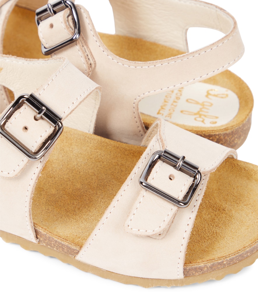  Il Gufo Il Gufo Leather Sandals 