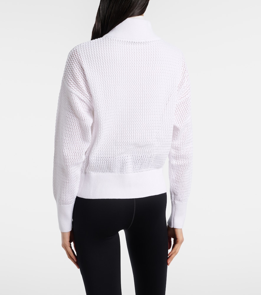Aurora Cotton Half-Zip Sweater