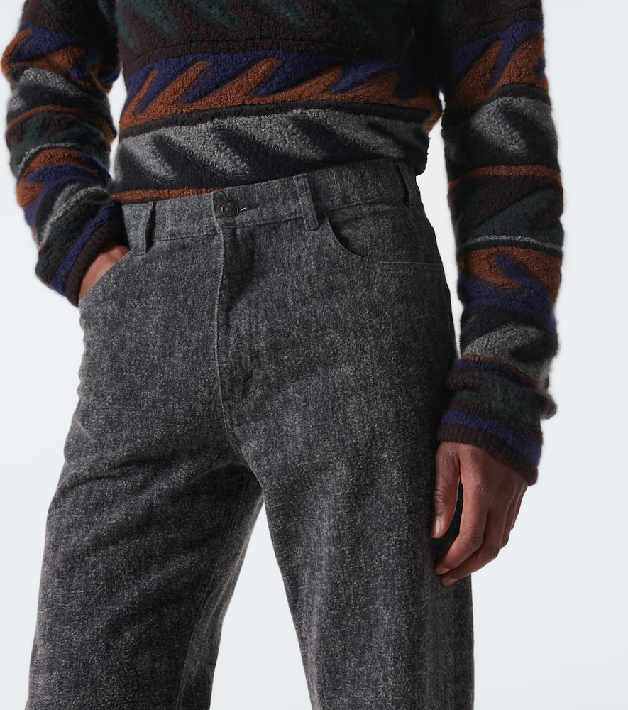 The Row Fred Straight Jeans In Black