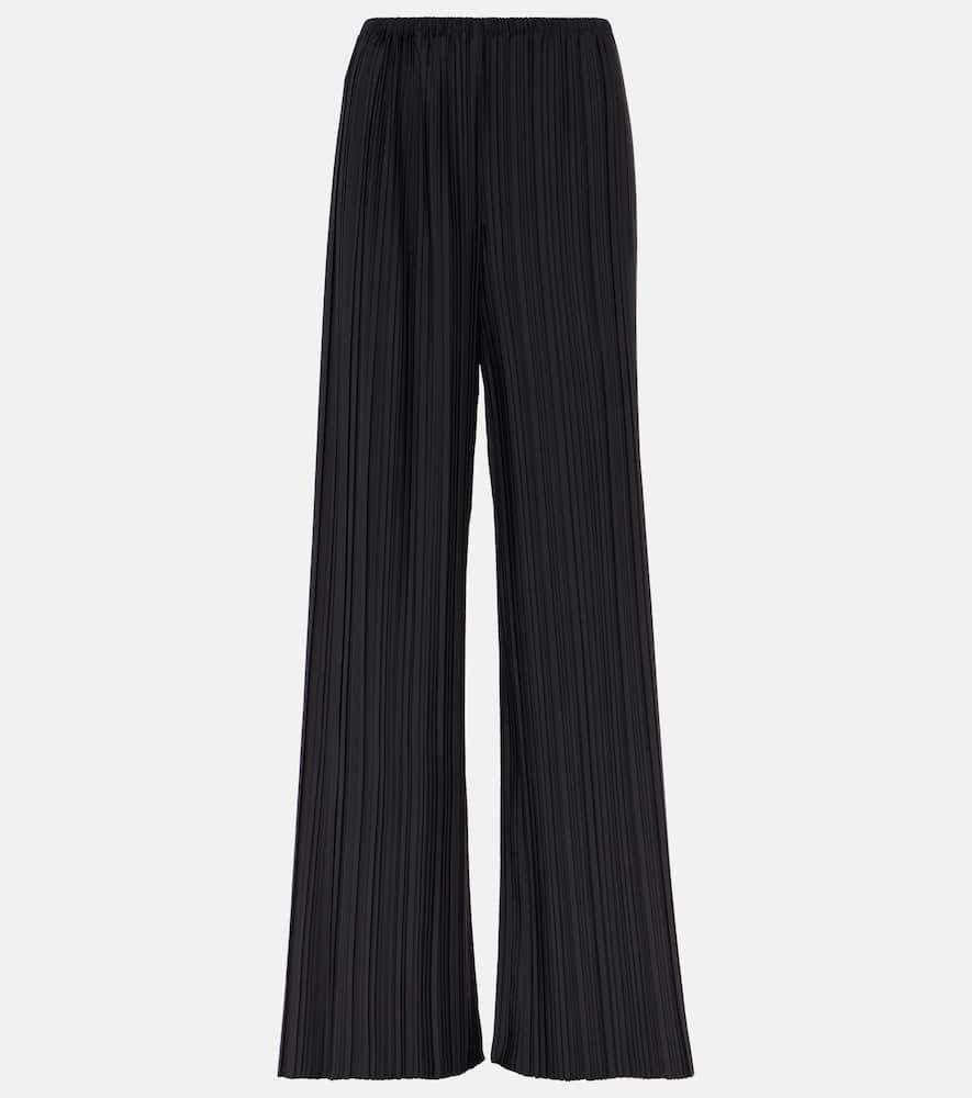 The Row Polyester And Wool-blend Gala Trousers In Black