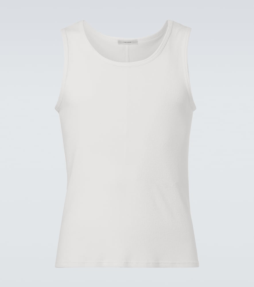Solstice ribbed-knit tank top