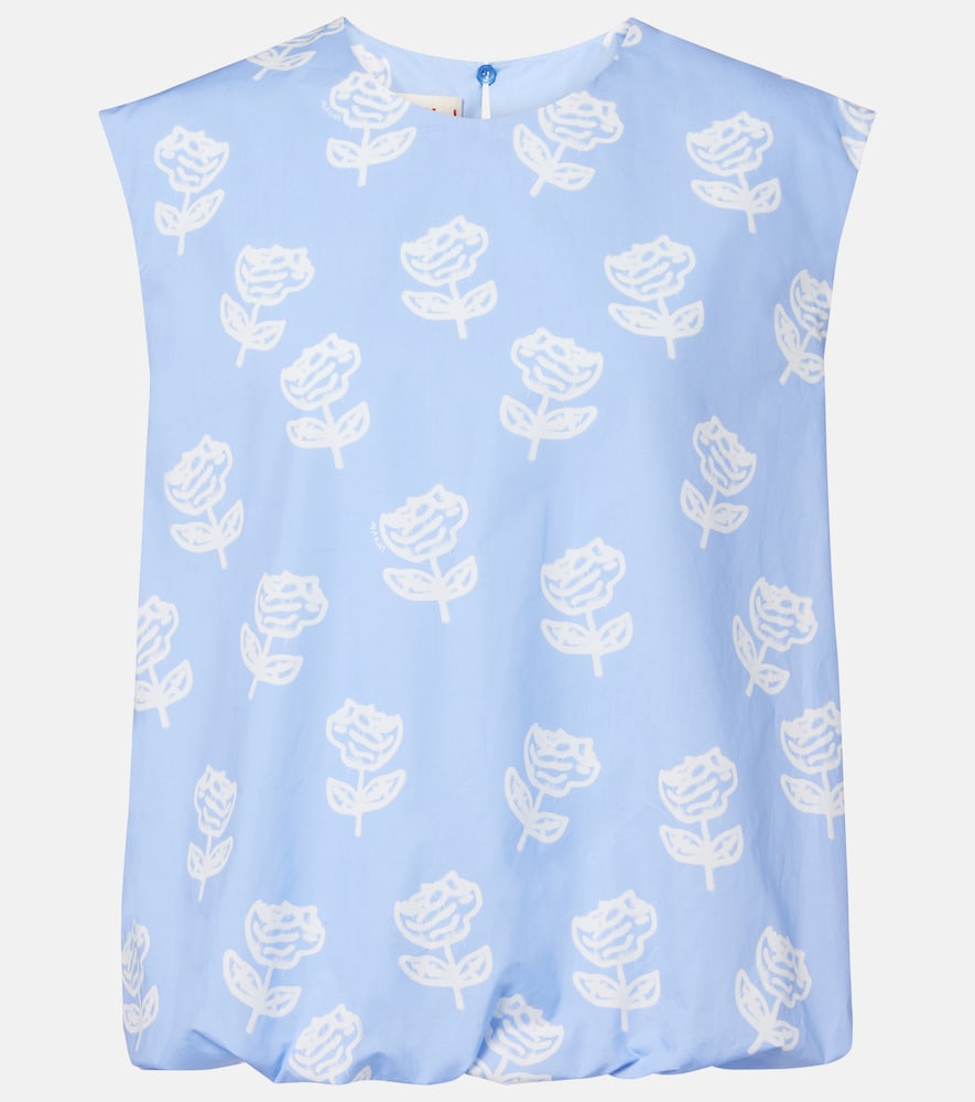 Marni Top en coton fleurs 297 €