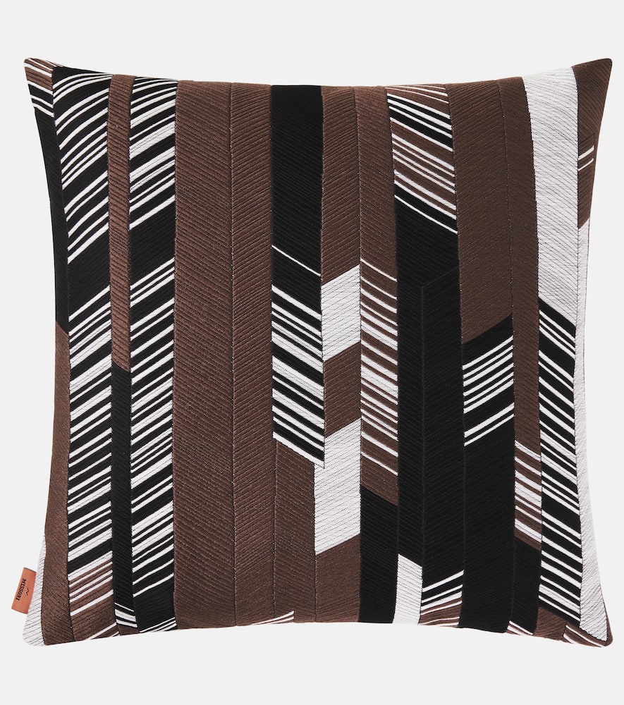 Missoni Cotton-blend Cushion In Multi