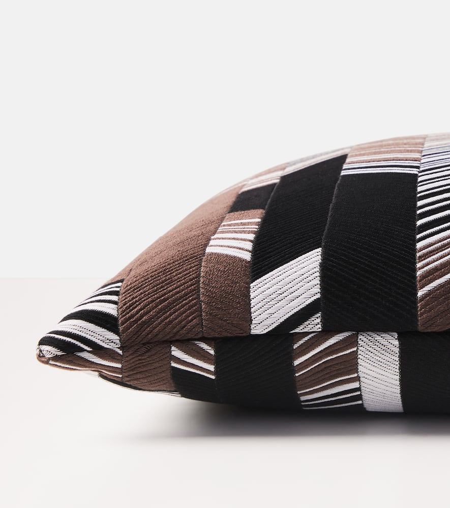 Missoni Cotton-blend Cushion In Multi