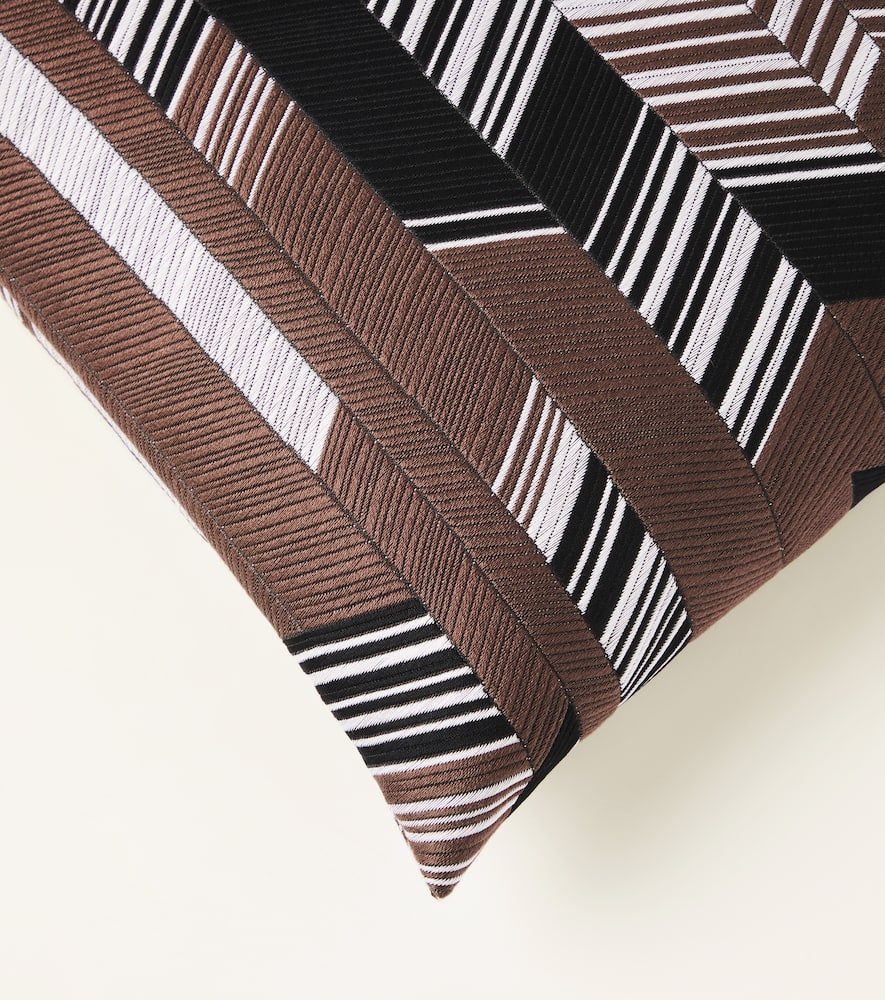 Missoni Cotton-blend Cushion In Multi