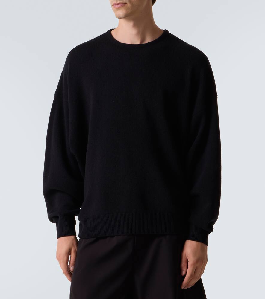 Fear Of God Merino Wool Crewneck Sweater In Black