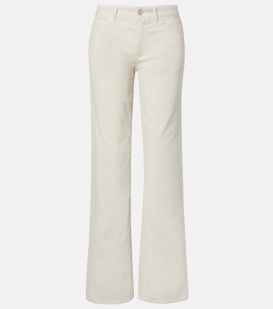 The Row Carlyl Cotton Corduroy Straight Pants
