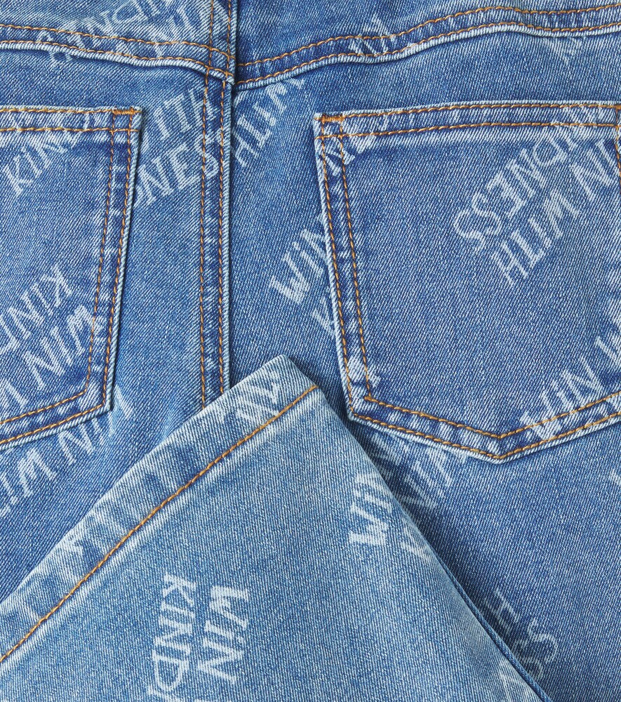  Jellymallow Jellymallow Bedruckte Straight Jeans Kindness 