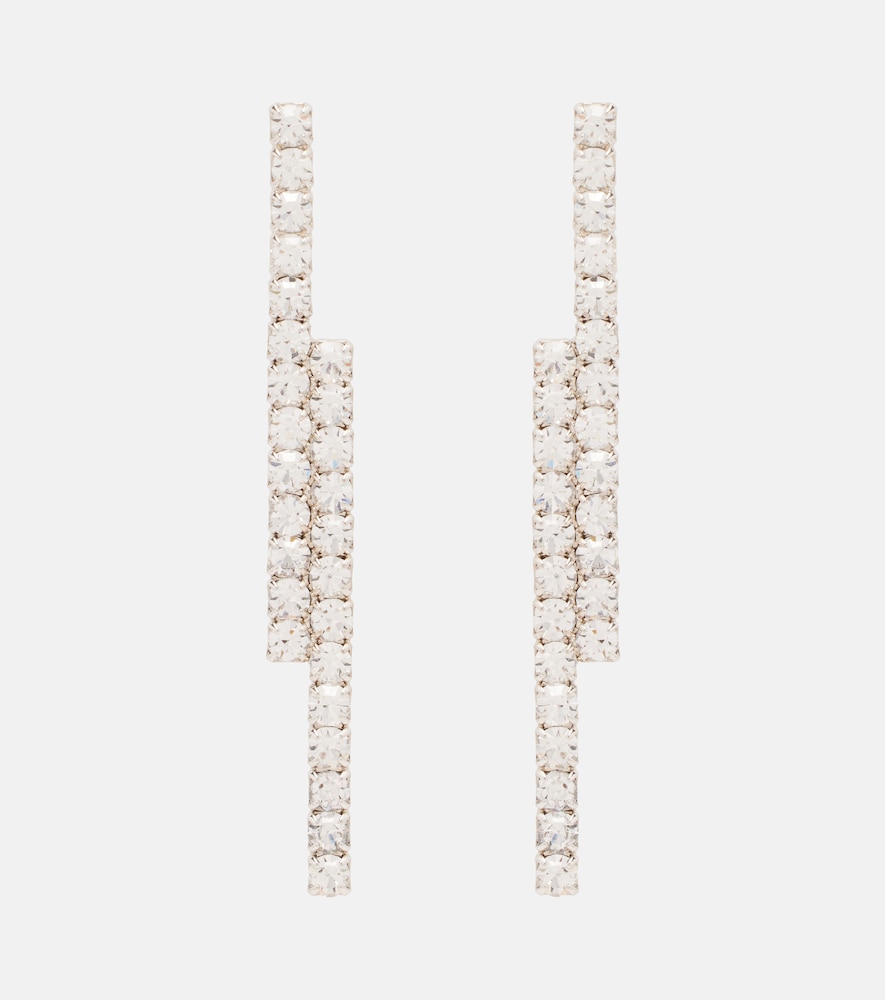 Jennifer Behr Gwen crystal-embellished drop earrings