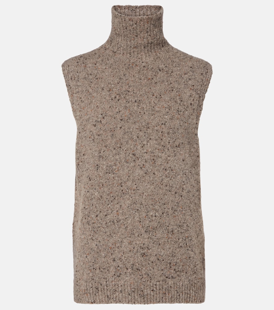 The Row Merilas cashmere turtleneck top