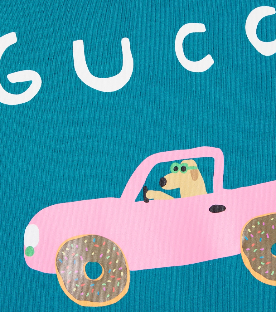  Gucci Kids Gucci Kids X Euan Roberts T-shirt Aus Baumwolle 