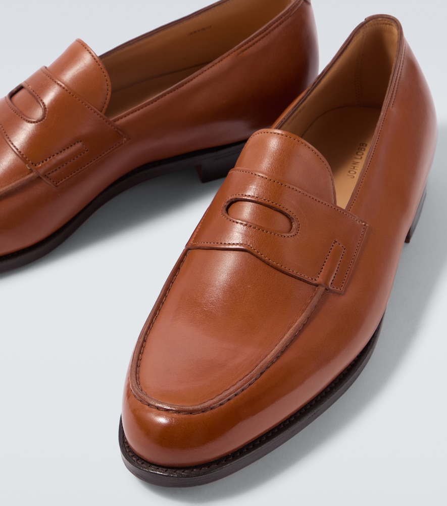 Lopez Leather Penny Loafers