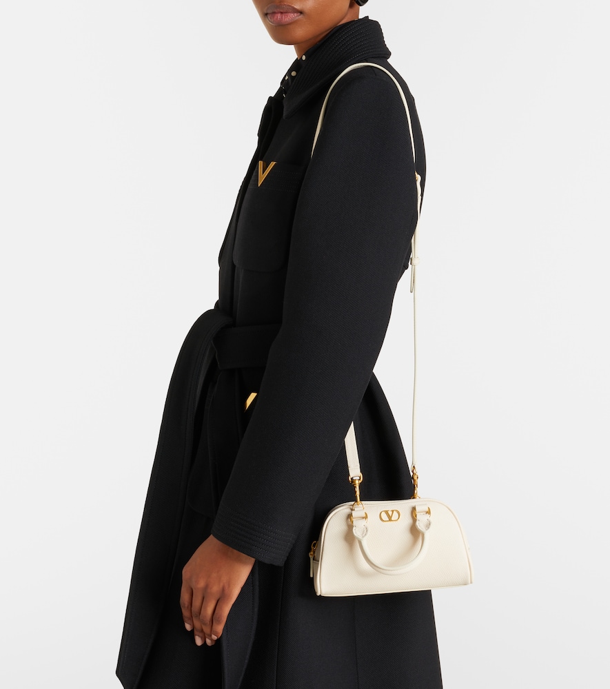 Garavani Vlogo Mini Leather Top-Handle Bag