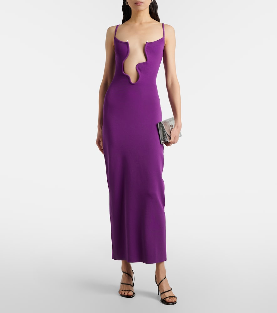 Christopher Esber Salacia cutout embellished midi dress