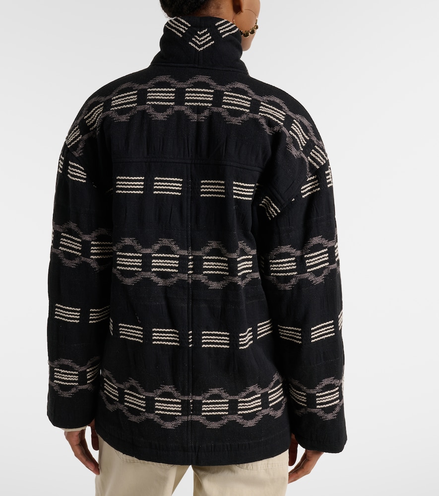  Marant Etoile Marant Etoile Wattierte Jacke Qayla Aus Jacquard 