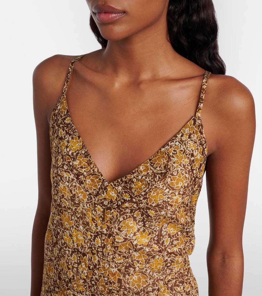  Marant Etoile Marant Etoile Minikleid Danielle Aus Baumwoll-voile 