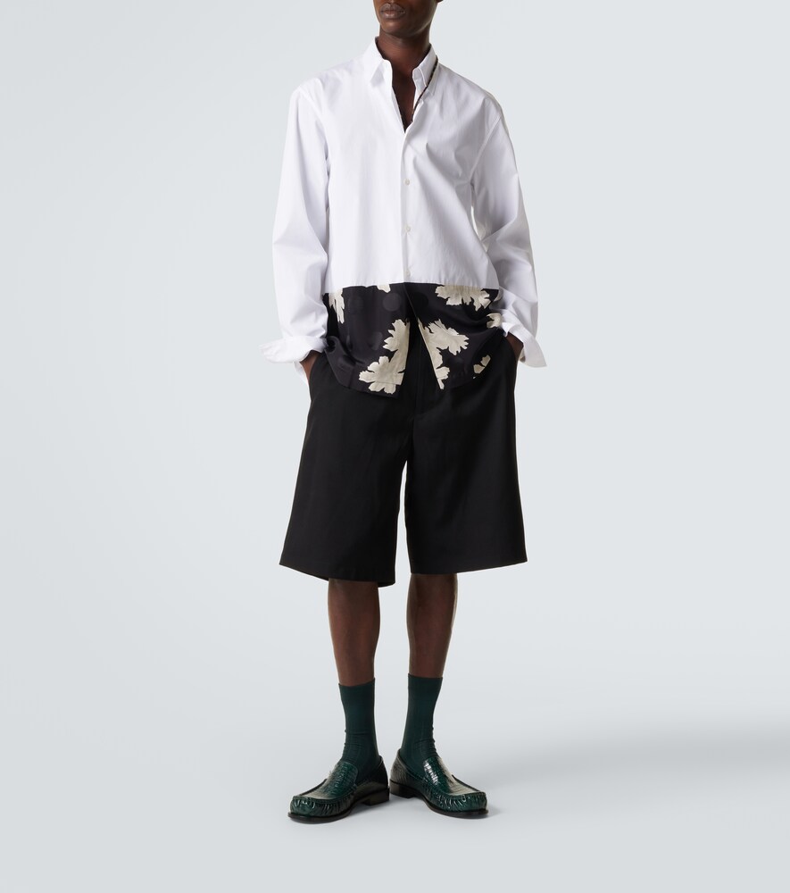  Dries Van Noten Dries Van Noten Hemd Aus Baumwollpopeline 
