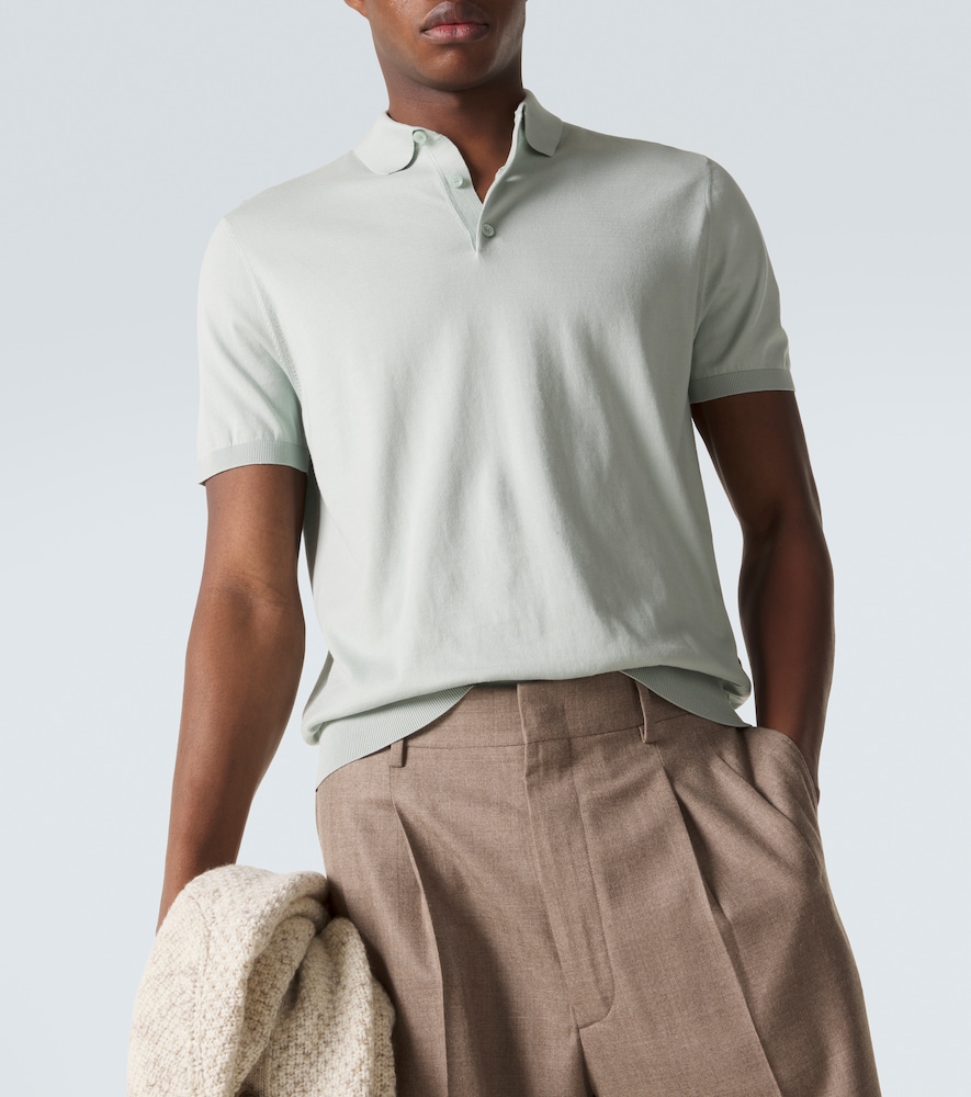  Loro Piana Loro Piana Polohemd Aus Baumwolle 