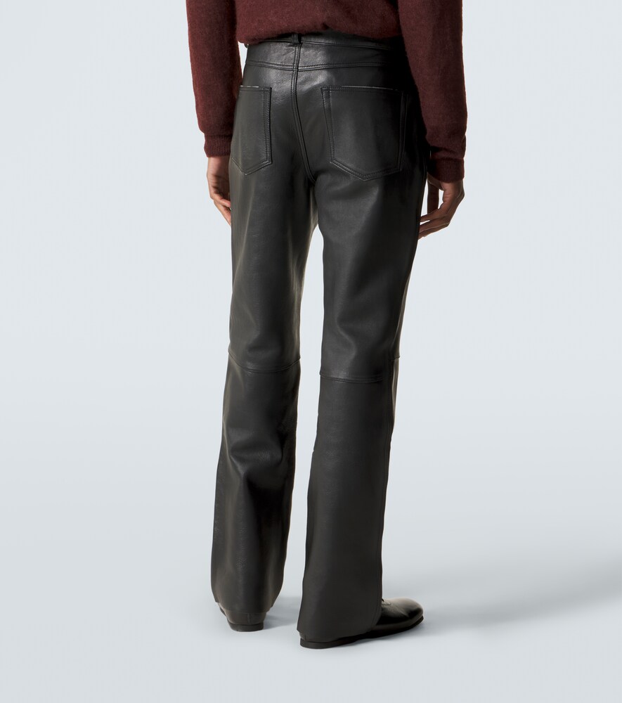  Our Legacy Our Legacy Gerade High-rise-hose Carlson Cut Aus Leder 