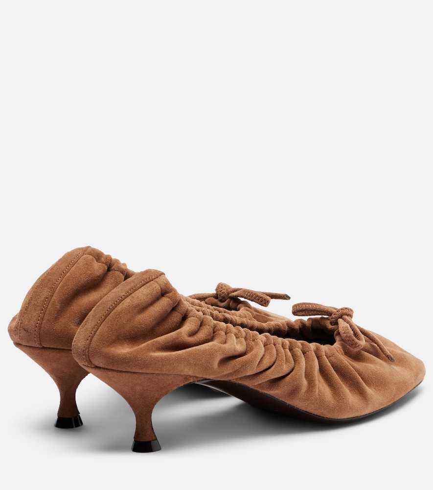  Herbert Levine Herbert Levine Pumps Gather Around 50 Aus Veloursleder 