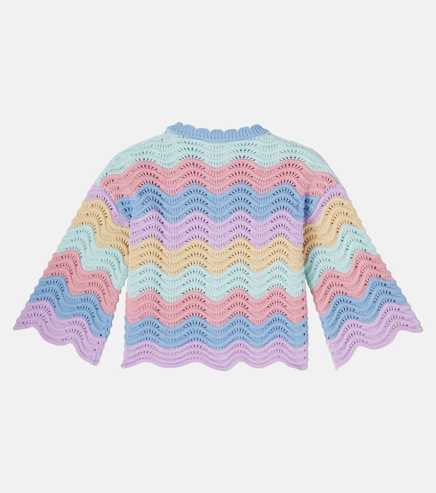  Stella Mccartney Kids Stella Mccartney Kids Cardigan Aus Baumwolle 