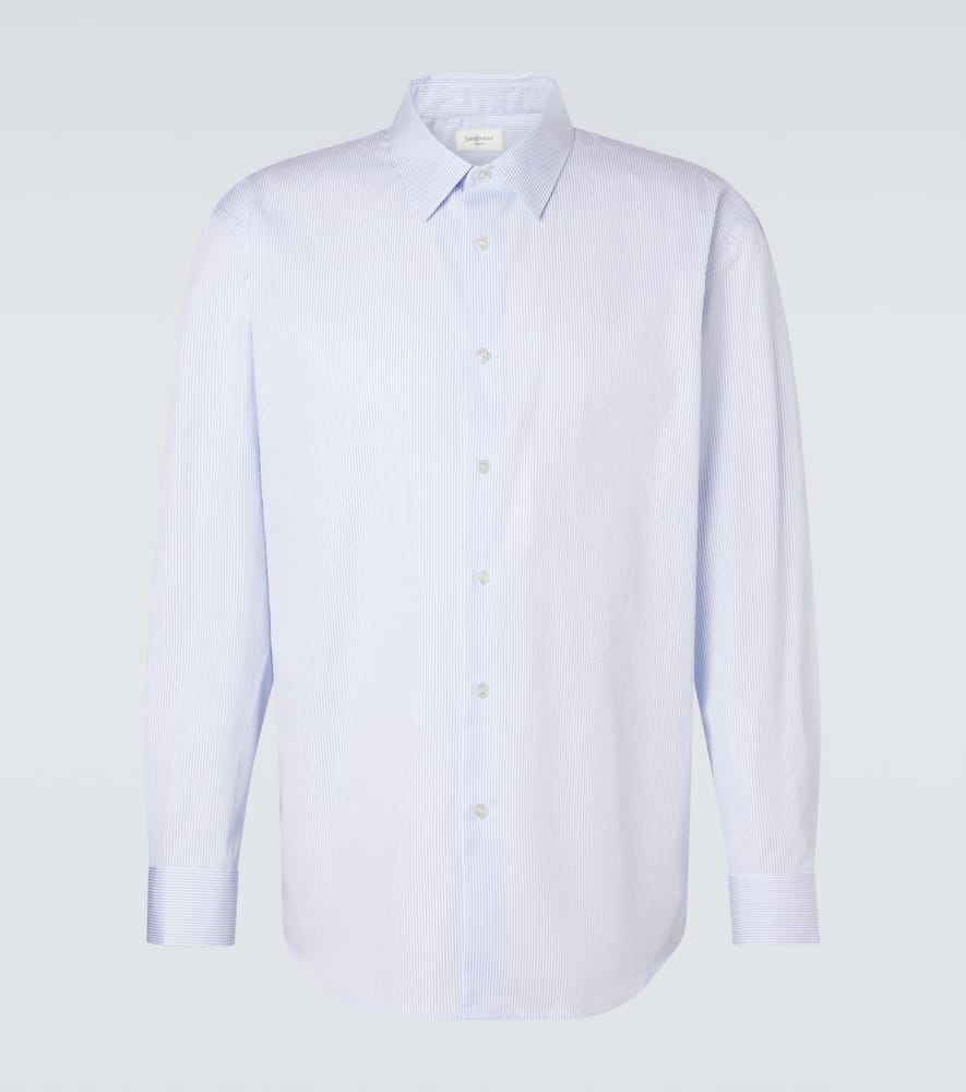 Camicia in cotone a righe