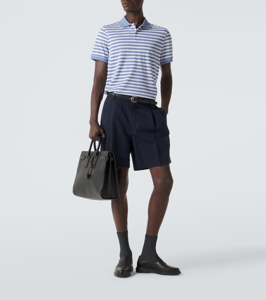  Dunhill Dunhill Polohemd Aus Seide Und Baumwolle 
