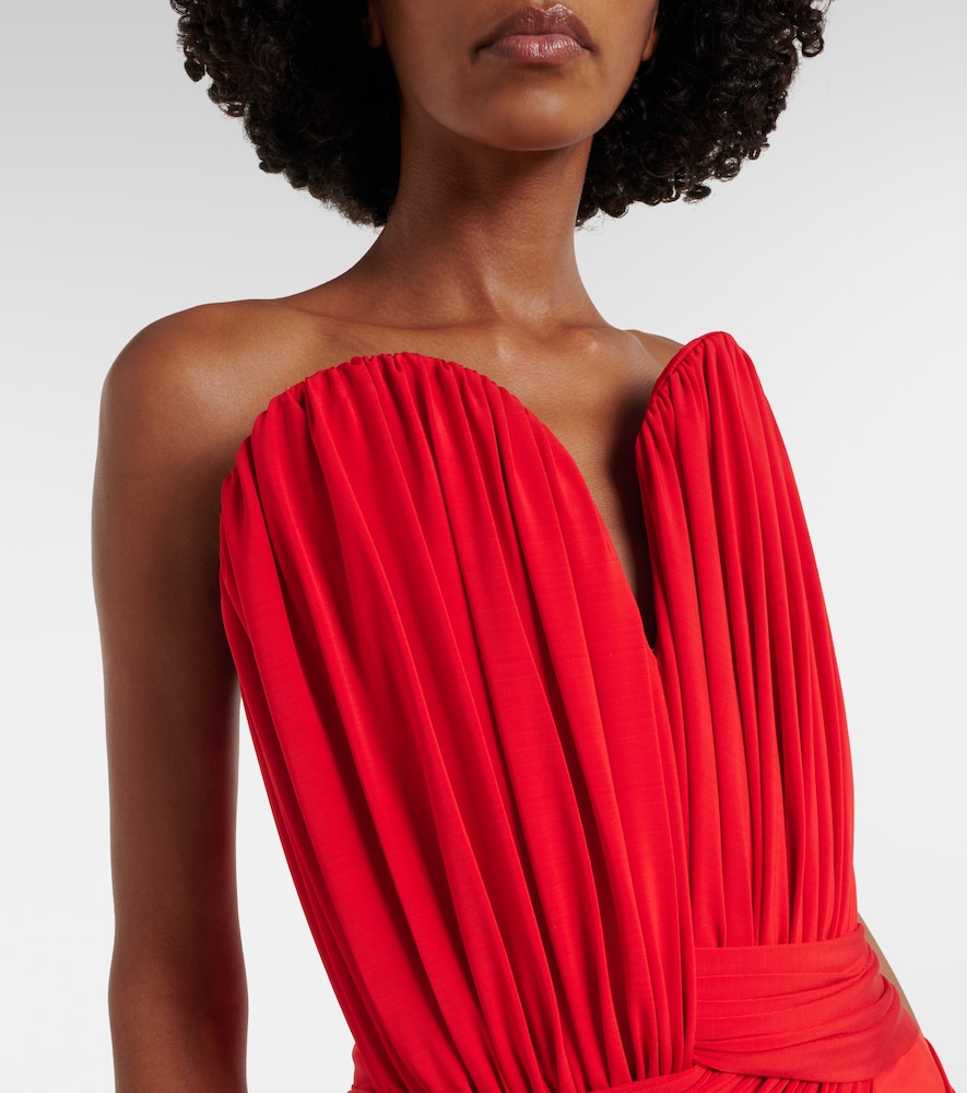  Stella Mccartney Stella Mccartney Bustier-kleid Aus Crêpe-jersey 