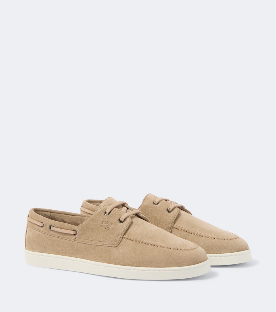 Church's Chaussures bateau Peebles en daim