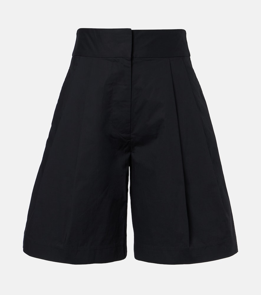 Proenza Schouler White Label Clio cotton-blend Bermuda shorts